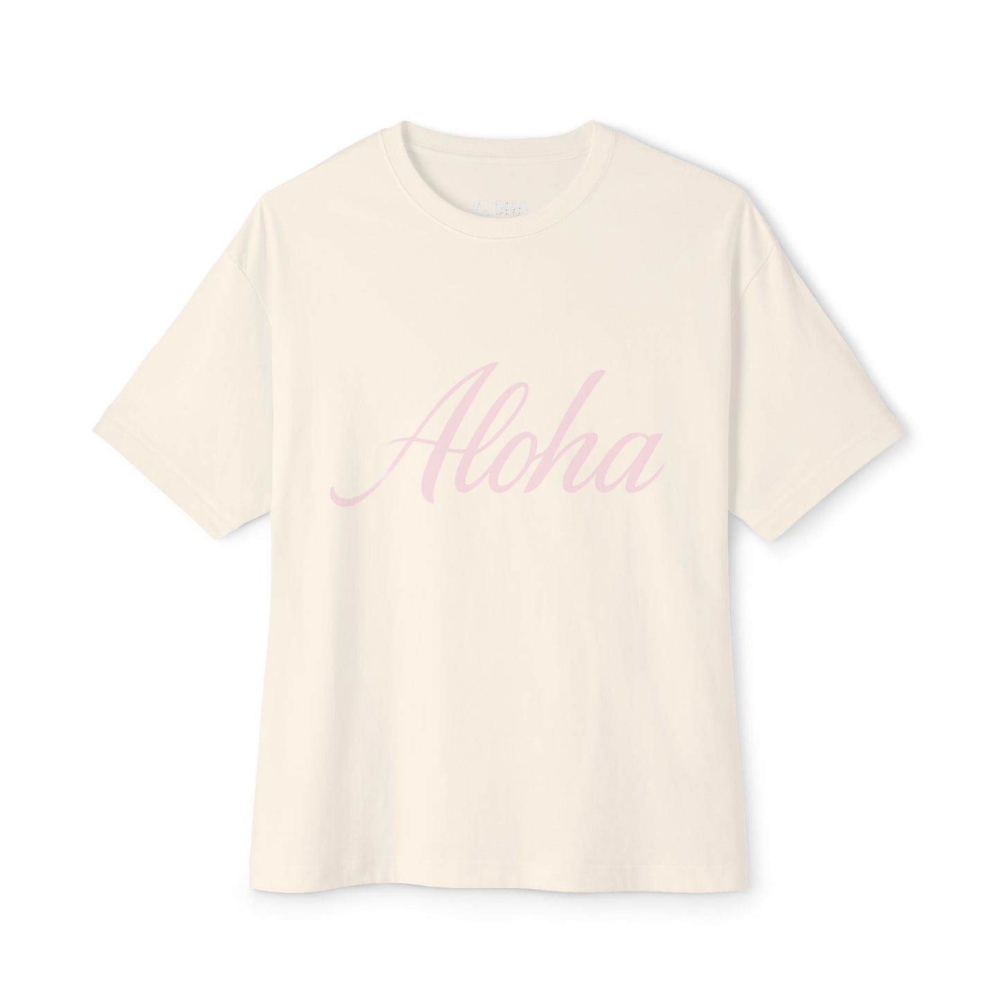 Mahalon Honolulu Aloha Unisex Oversized Boxy Tee