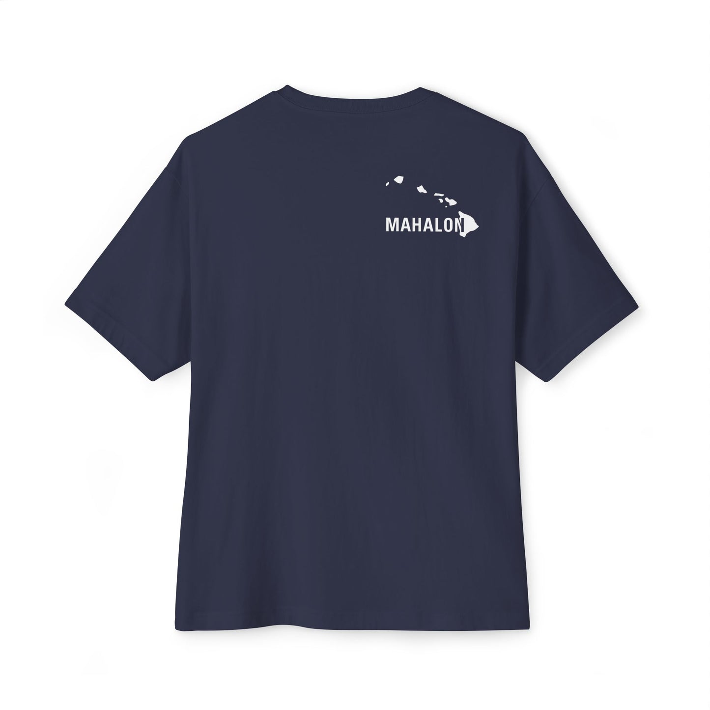 Mahalon Honolulu Waikiki ALOHA Wave  Unisex Oversized Boxy Tee