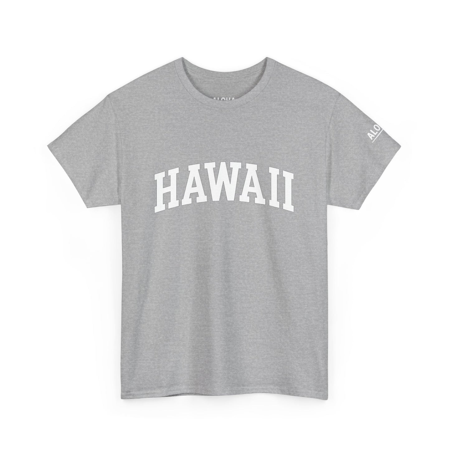 Mahalon Honolulu Hawaii,pineapple Unisex Heavy Cotton Tee