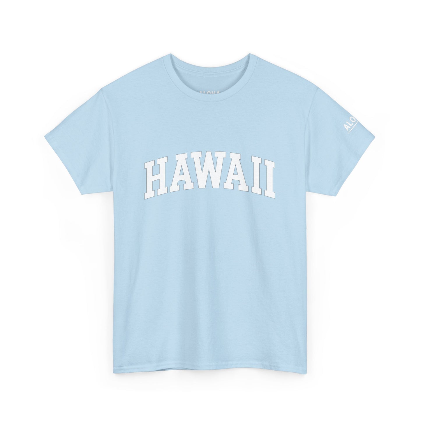 Mahalon Honolulu Hawaii,pineapple Unisex Heavy Cotton Tee